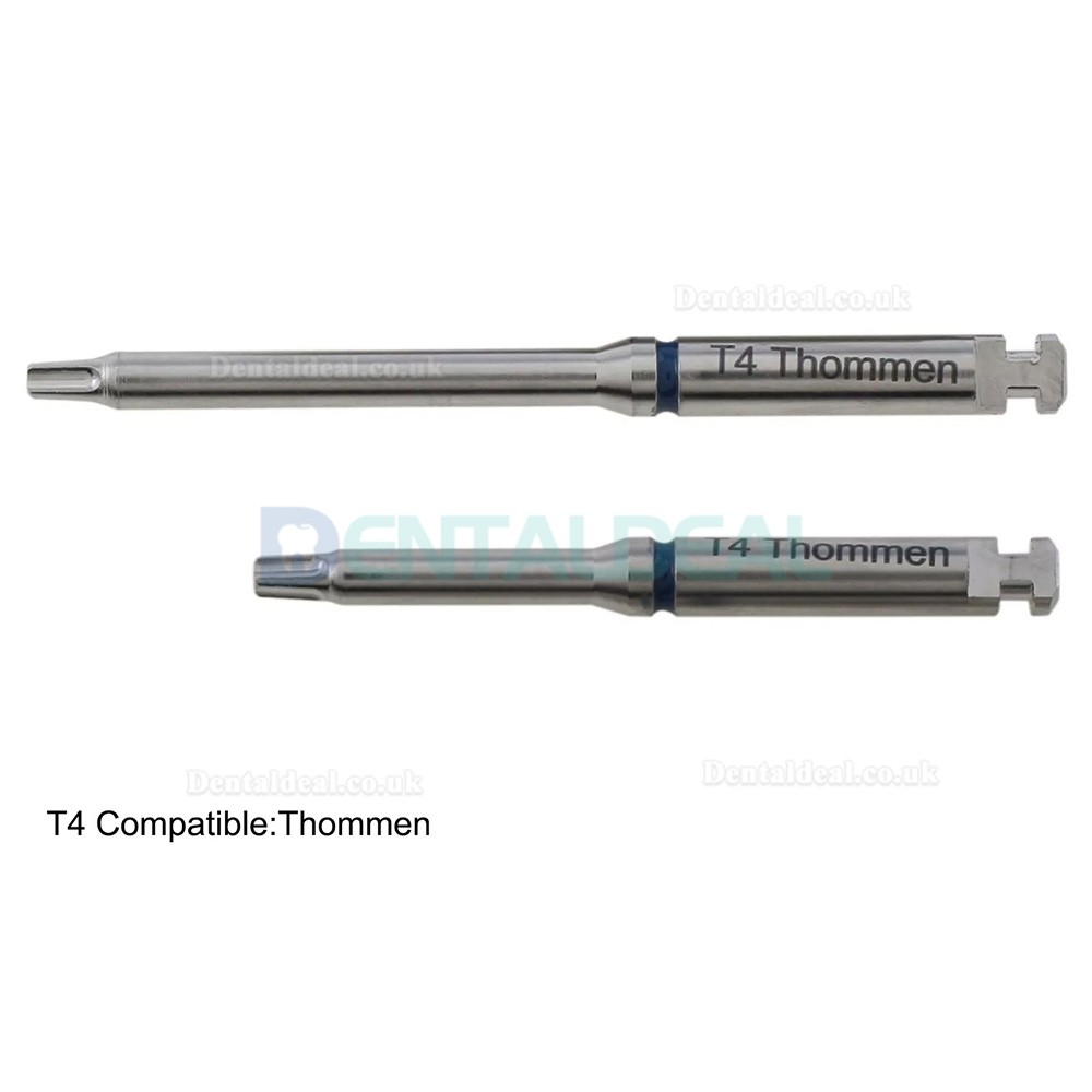 Dental Implant Hex Abutment Latch Driver Set in Stainless Steel Long and Short